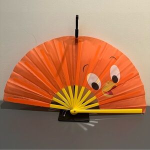 Disney Parks Orange Bird Hand Fan
